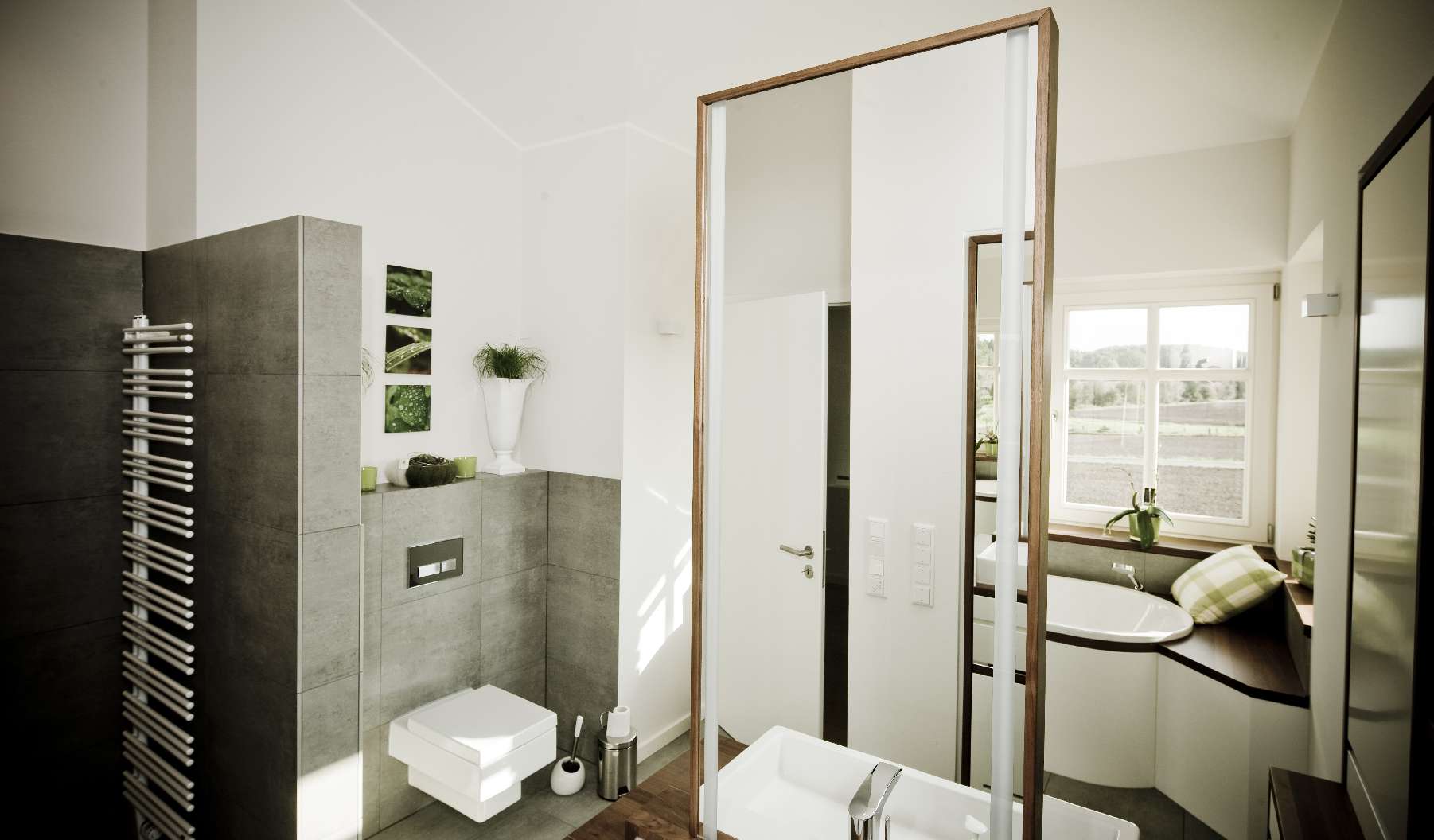 Speckemeyer wohnverwoehner Badezimmer freistehender Spiegel