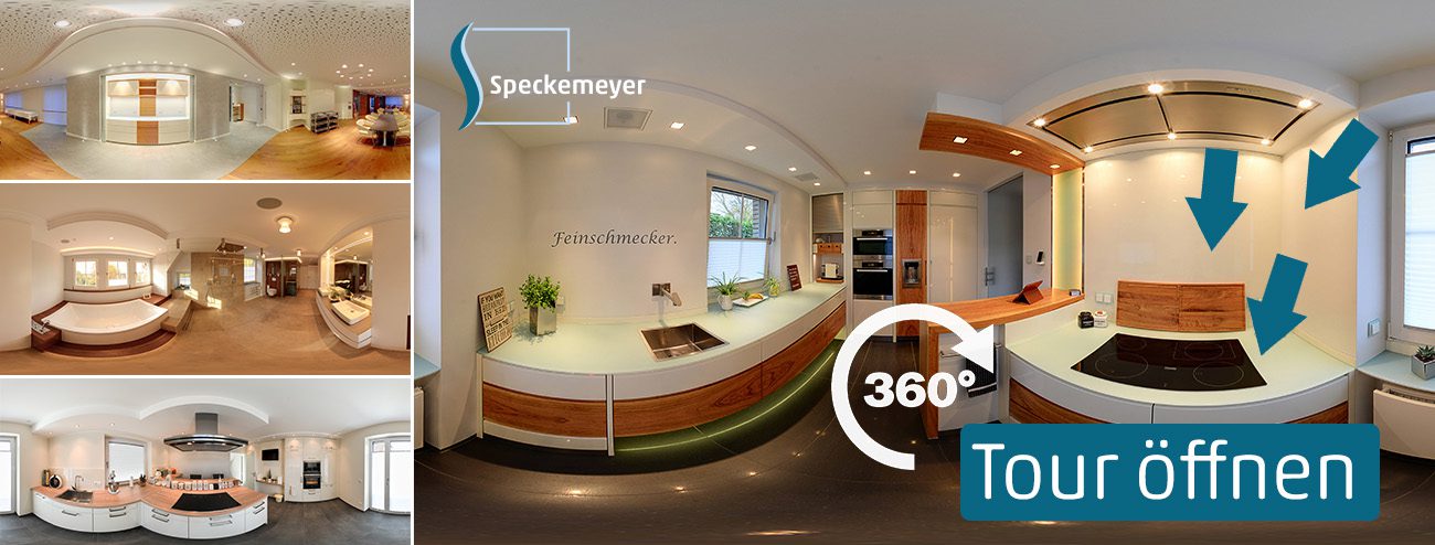 360-Grad-Rundgang durch Referenzprojekte von Speckemeyer