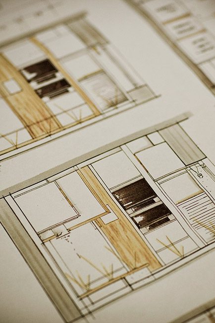 Wohnraum mit Glasdach, geplant von Speckemeyer